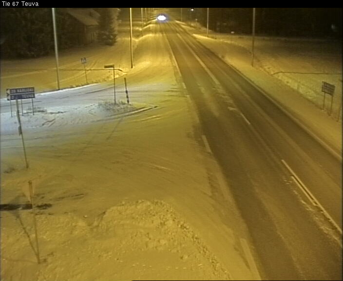 Weather Camera Image Road 67 Teuva, Teuva, Etelä-Pohjanmaa