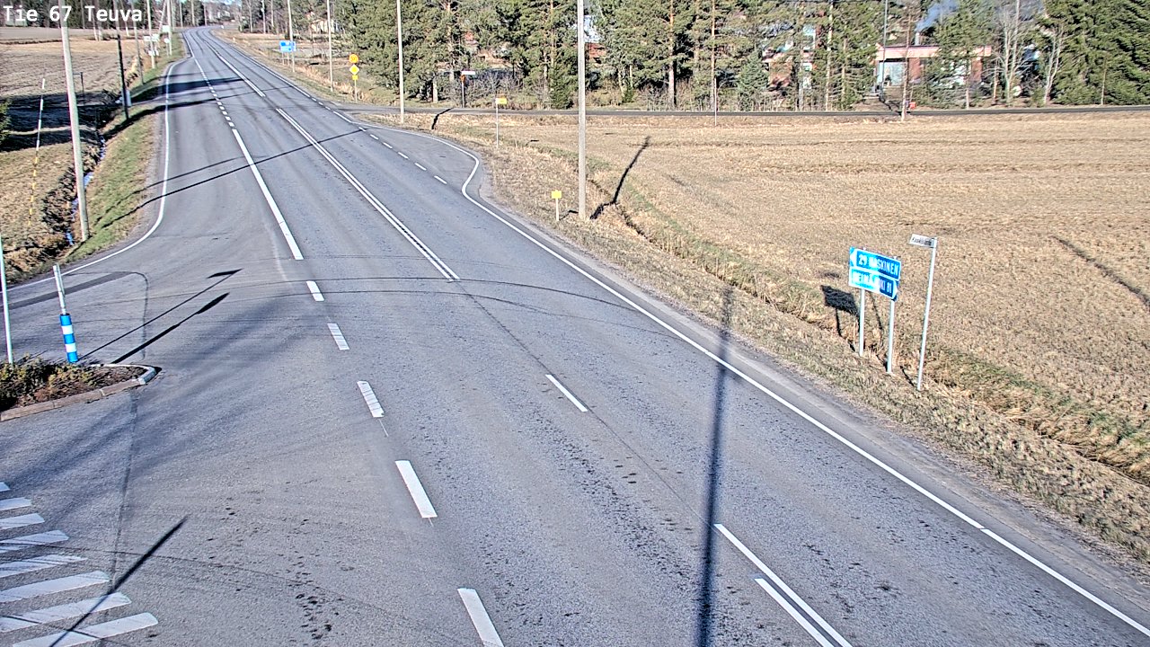 Kelikamerat Kuva Tie 67 Teuva, Teuva, Etelä-Pohjanmaa