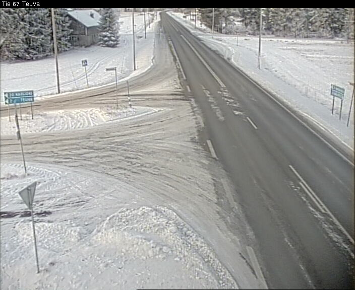 Weather Camera Image Road 67 Teuva, Teuva, Etelä-Pohjanmaa