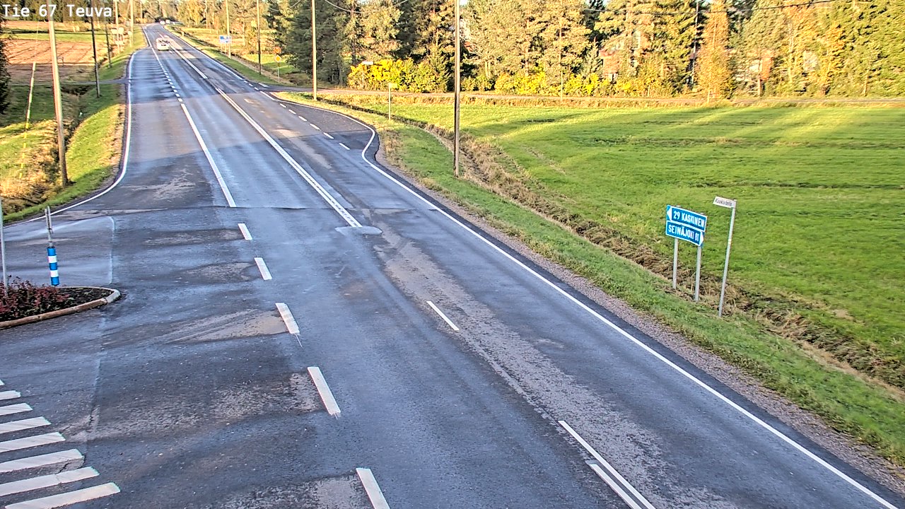 Weather Camera Image Road 67 Teuva, Teuva, Etelä-Pohjanmaa