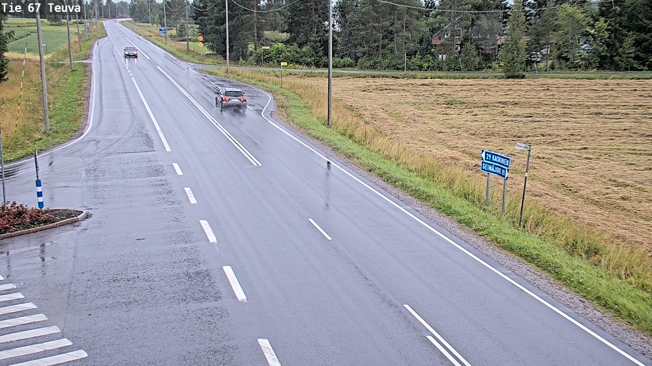 Weather Camera Image Road 67 Teuva, Teuva, Etelä-Pohjanmaa