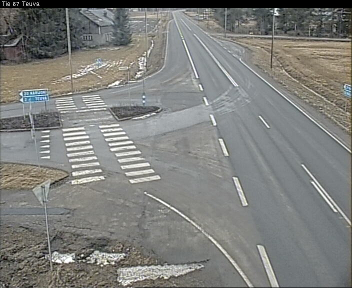 Weather Camera Image Väg 67 Östermark, Teuva, Etelä-Pohjanmaa
