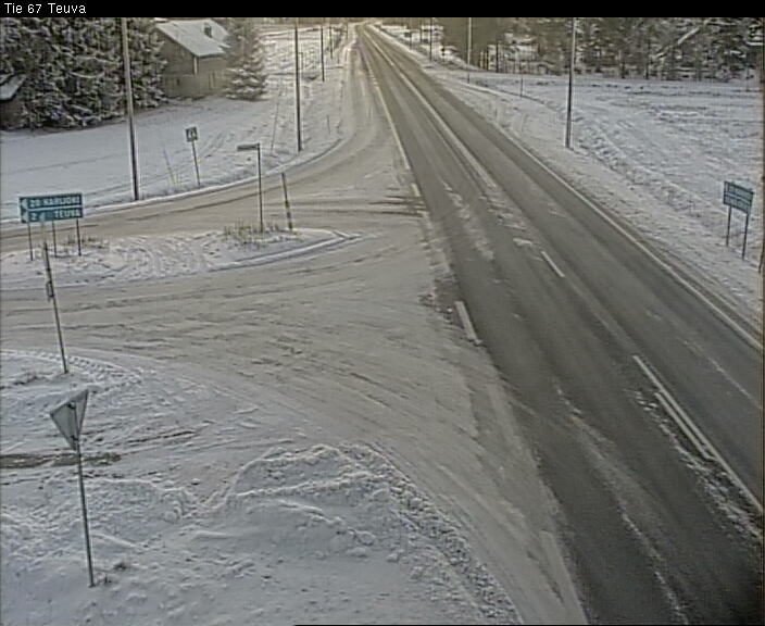 Weather Camera Image Road 67 Teuva, Teuva, Etelä-Pohjanmaa