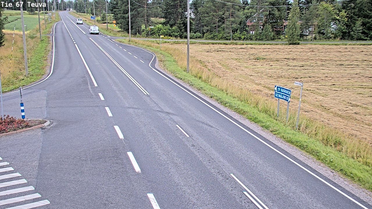 Weather Camera Image Road 67 Teuva, Teuva, Etelä-Pohjanmaa