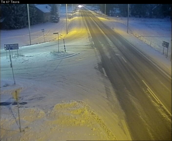Weather Camera Image Road 67 Teuva, Teuva, Etelä-Pohjanmaa