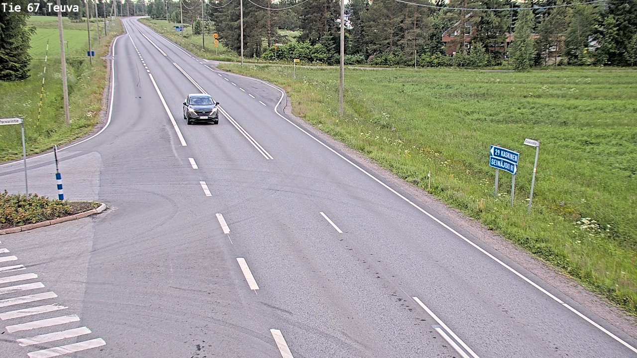 Kelikamerat Kuva Tie 67 Teuva, Teuva, Etelä-Pohjanmaa