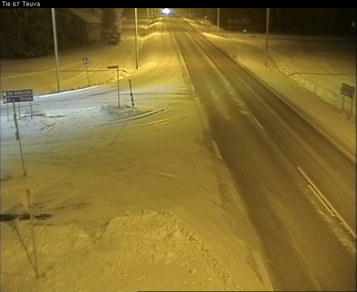 Weather Camera Image Road 67 Teuva, Teuva, Etelä-Pohjanmaa