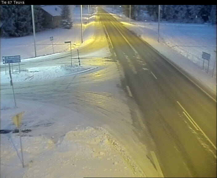 Weather Camera Image Road 67 Teuva, Teuva, Etelä-Pohjanmaa