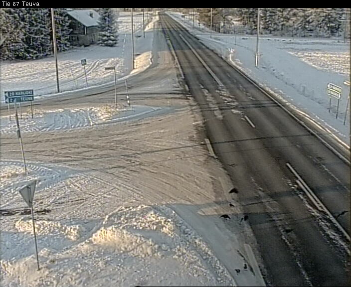 Weather Camera Image Road 67 Teuva, Teuva, Etelä-Pohjanmaa