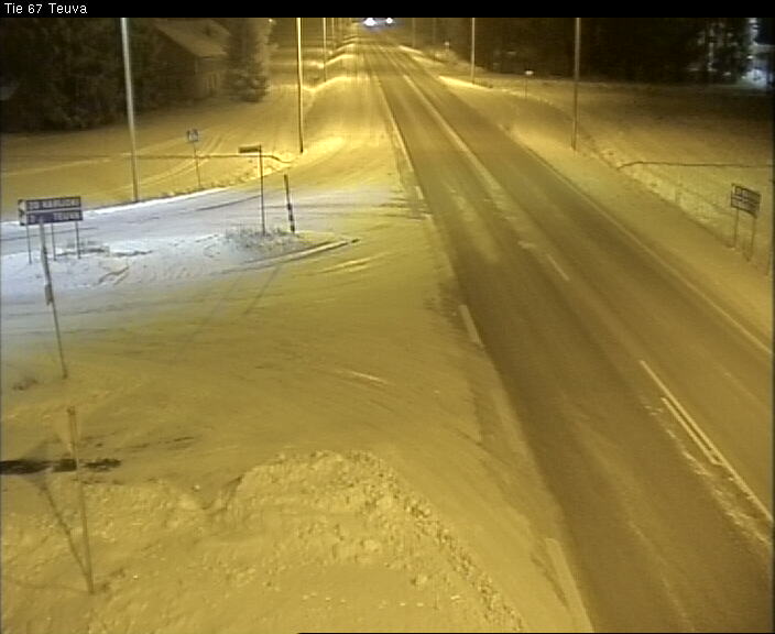 Weather Camera Image Road 67 Teuva, Teuva, Etelä-Pohjanmaa