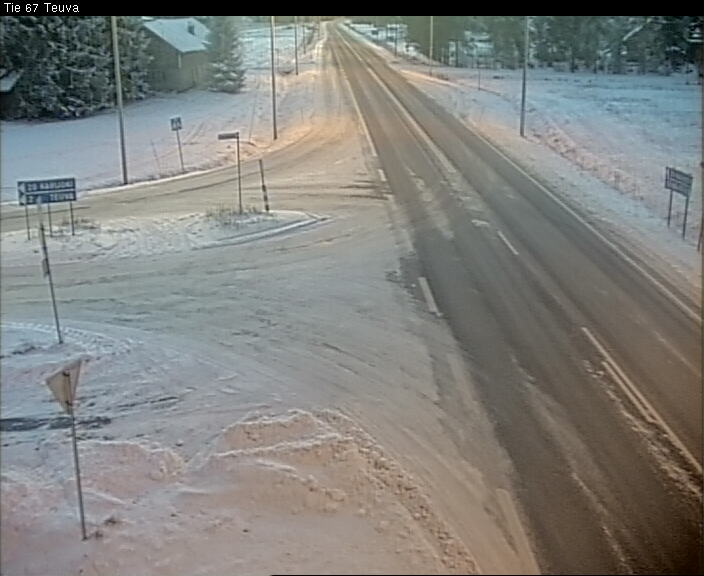 Weather Camera Image Road 67 Teuva, Teuva, Etelä-Pohjanmaa