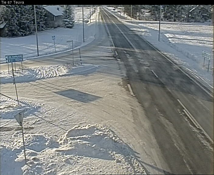 Weather Camera Image Road 67 Teuva, Teuva, Etelä-Pohjanmaa