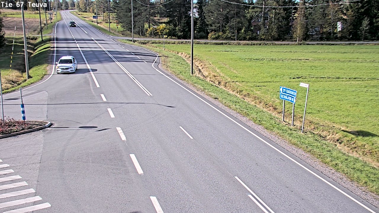 Weather Camera Image Road 67 Teuva, Teuva, Etelä-Pohjanmaa
