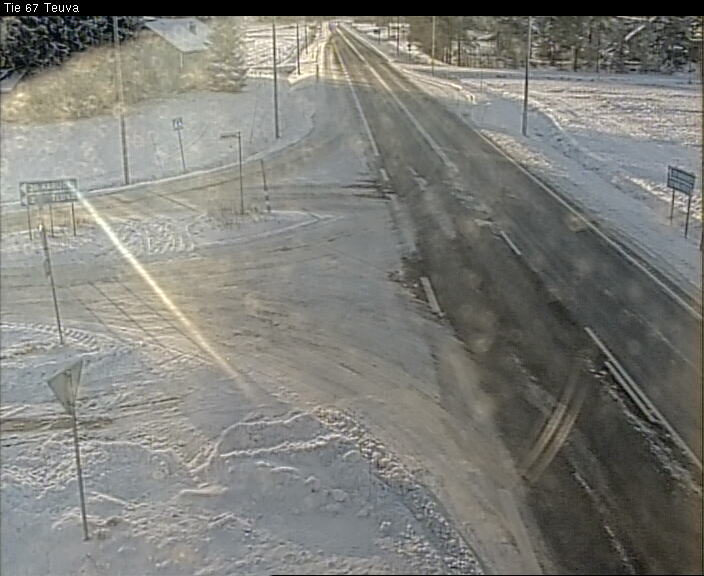 Weather Camera Image Road 67 Teuva, Teuva, Etelä-Pohjanmaa