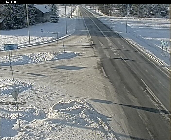 Weather Camera Image Road 67 Teuva, Teuva, Etelä-Pohjanmaa