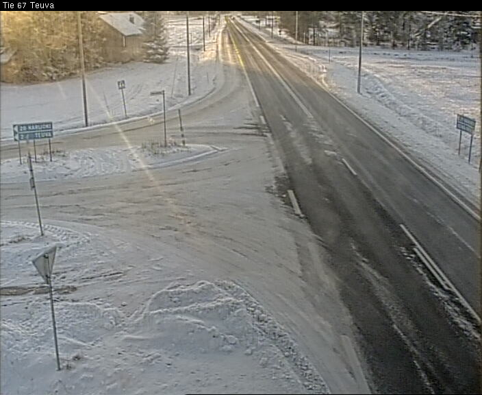 Weather Camera Image Road 67 Teuva, Teuva, Etelä-Pohjanmaa