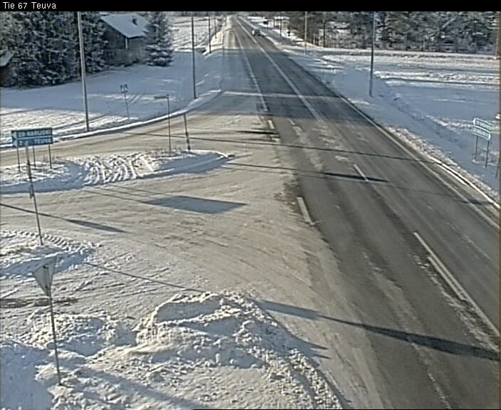 Weather Camera Image Road 67 Teuva, Teuva, Etelä-Pohjanmaa