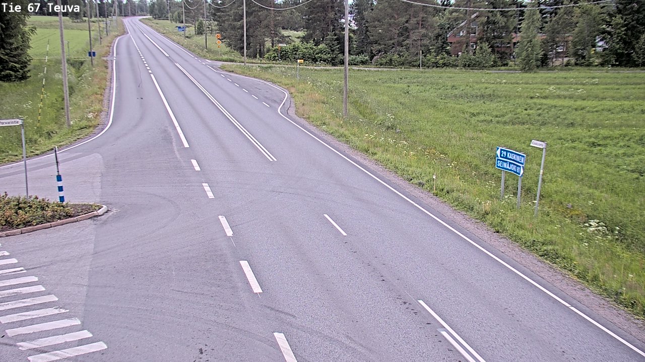 Kelikamerat Kuva Tie 67 Teuva, Teuva, Etelä-Pohjanmaa