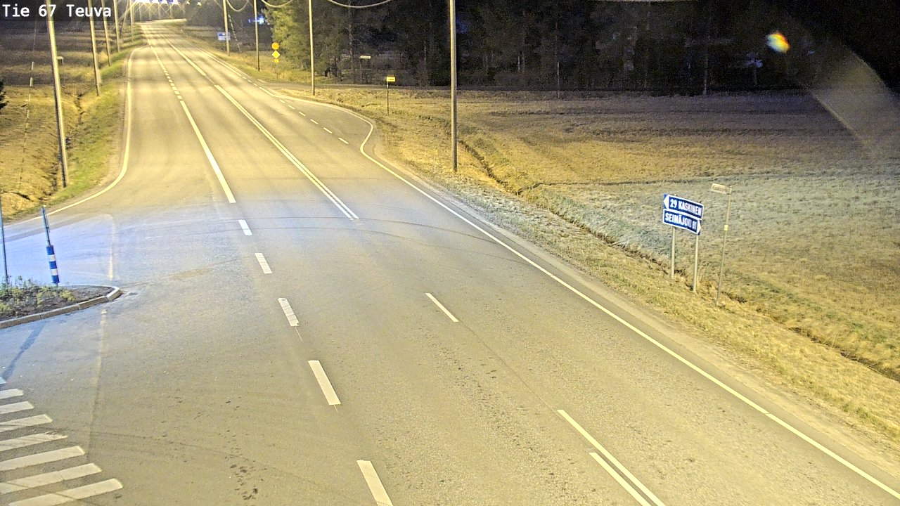 Weather Camera Image Road 67 Teuva, Teuva, Etelä-Pohjanmaa