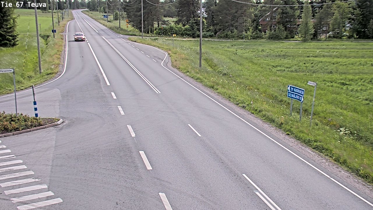 Kelikamerat Kuva Tie 67 Teuva, Teuva, Etelä-Pohjanmaa