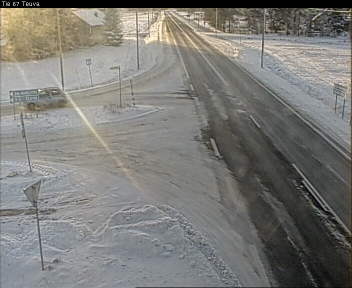 Weather Camera Image Road 67 Teuva, Teuva, Etelä-Pohjanmaa