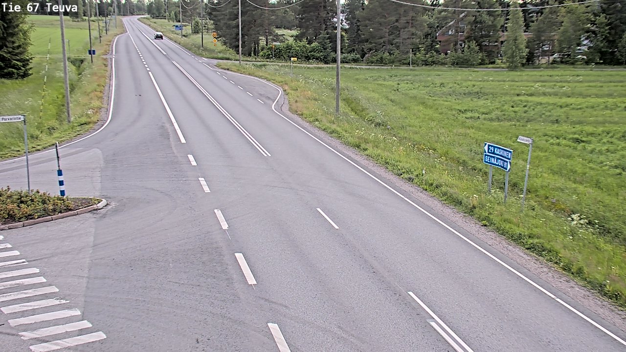 Kelikamerat Kuva Tie 67 Teuva, Teuva, Etelä-Pohjanmaa