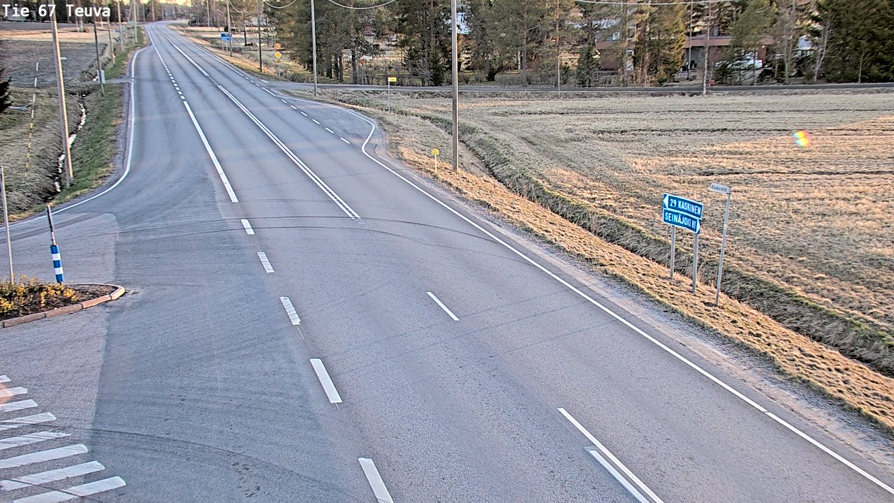 Kelikamerat Kuva Tie 67 Teuva, Teuva, Etelä-Pohjanmaa