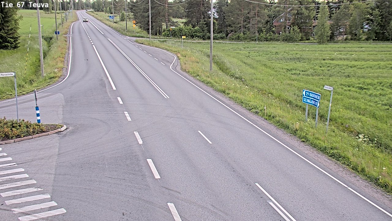 Kelikamerat Kuva Tie 67 Teuva, Teuva, Etelä-Pohjanmaa