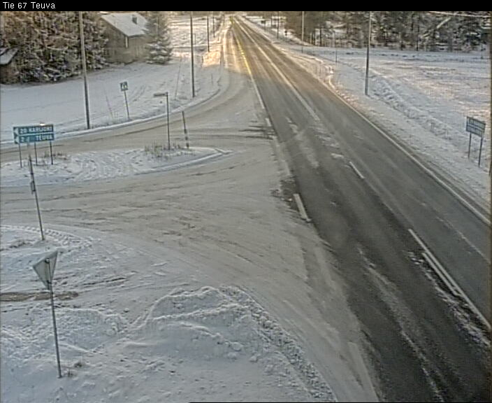 Weather Camera Image Road 67 Teuva, Teuva, Etelä-Pohjanmaa