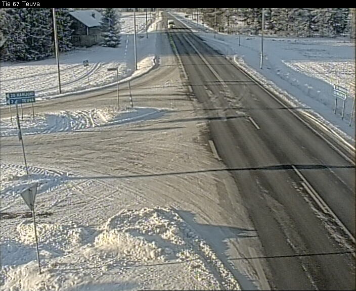Weather Camera Image Road 67 Teuva, Teuva, Etelä-Pohjanmaa