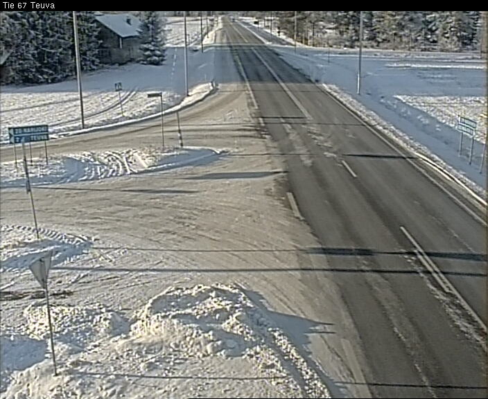 Weather Camera Image Road 67 Teuva, Teuva, Etelä-Pohjanmaa