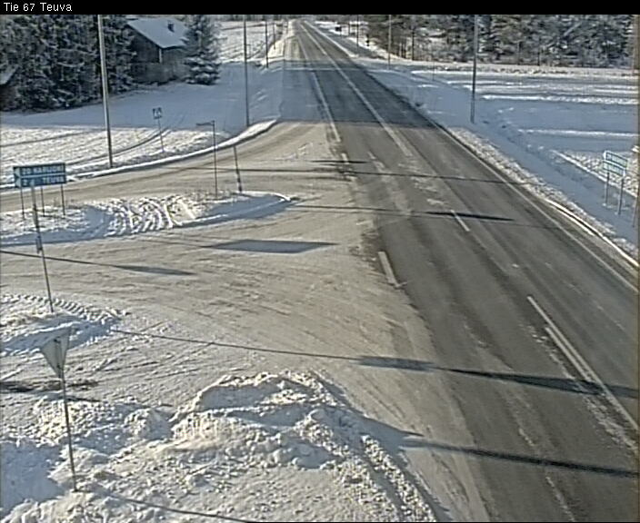 Weather Camera Image Road 67 Teuva, Teuva, Etelä-Pohjanmaa