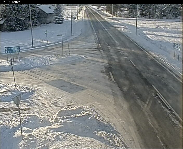 Weather Camera Image Road 67 Teuva, Teuva, Etelä-Pohjanmaa