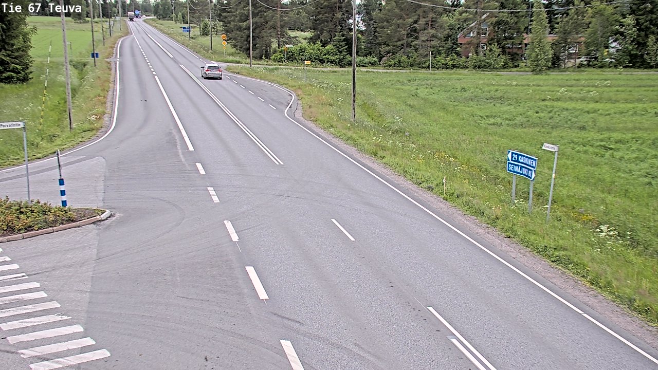 Kelikamerat Kuva Tie 67 Teuva, Teuva, Etelä-Pohjanmaa