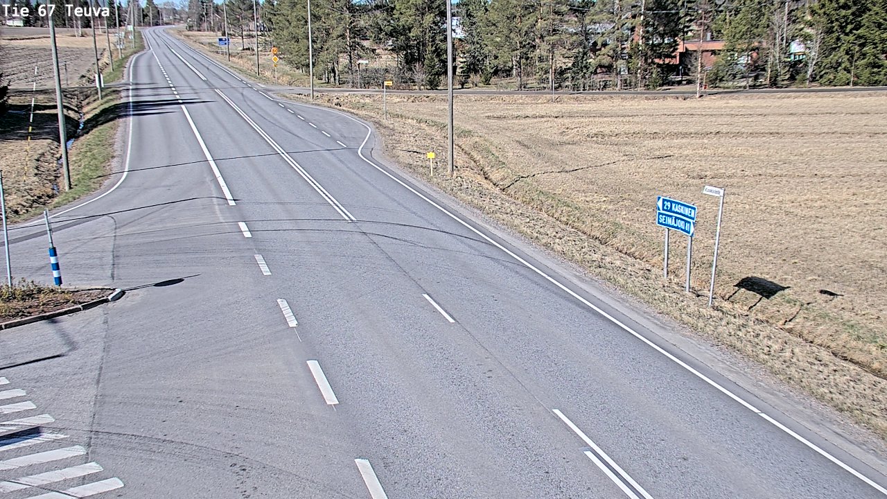 Kelikamerat Kuva Tie 67 Teuva, Teuva, Etelä-Pohjanmaa