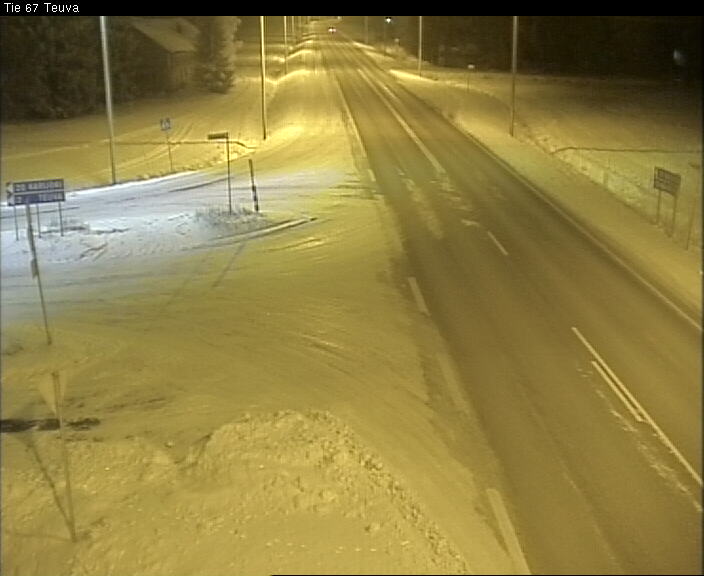 Weather Camera Image Väg 67 Östermark, Teuva, Etelä-Pohjanmaa