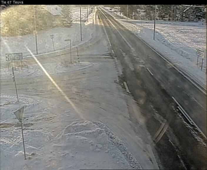 Weather Camera Image Road 67 Teuva, Teuva, Etelä-Pohjanmaa
