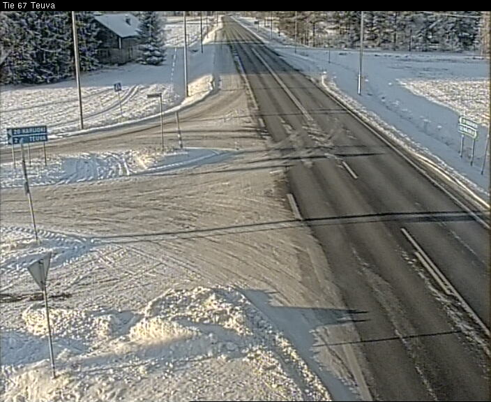 Weather Camera Image Road 67 Teuva, Teuva, Etelä-Pohjanmaa
