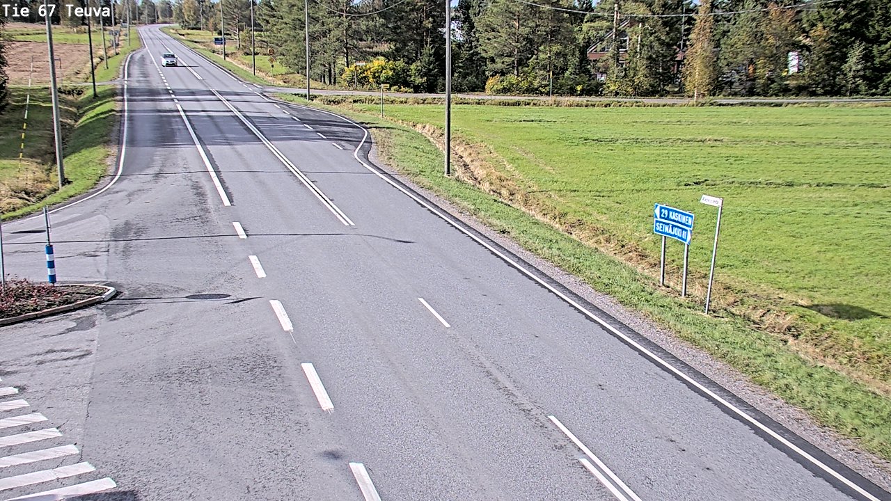 Kelikamerat Kuva Tie 67 Teuva, Teuva, Etelä-Pohjanmaa