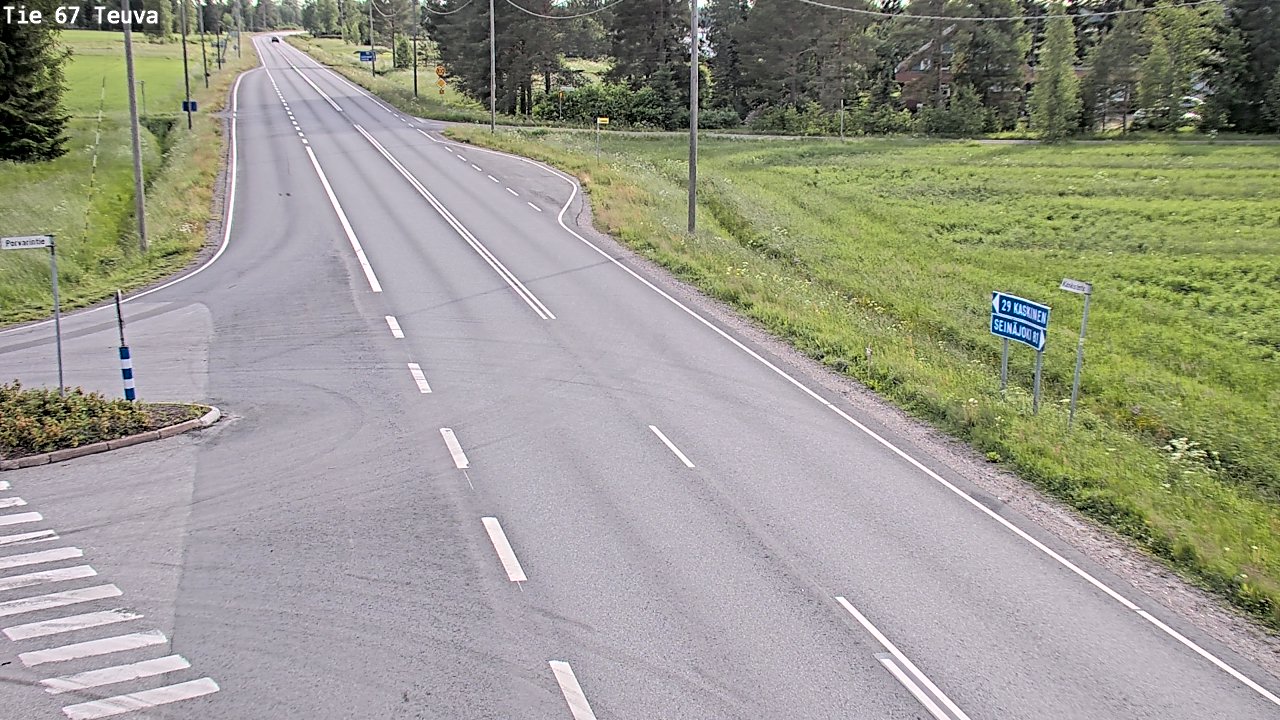 Kelikamerat Kuva Tie 67 Teuva, Teuva, Etelä-Pohjanmaa