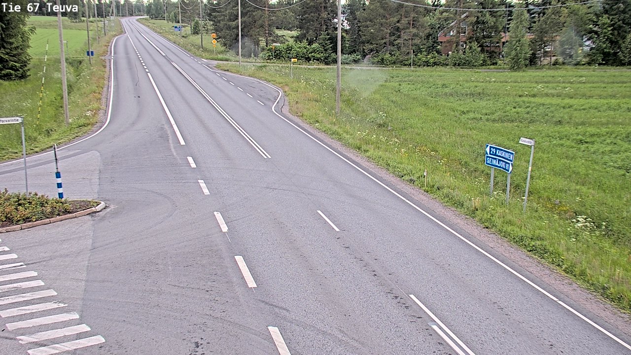 Kelikamerat Kuva Tie 67 Teuva, Teuva, Etelä-Pohjanmaa
