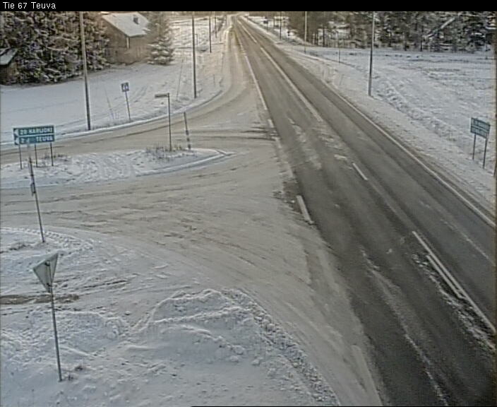 Weather Camera Image Road 67 Teuva, Teuva, Etelä-Pohjanmaa
