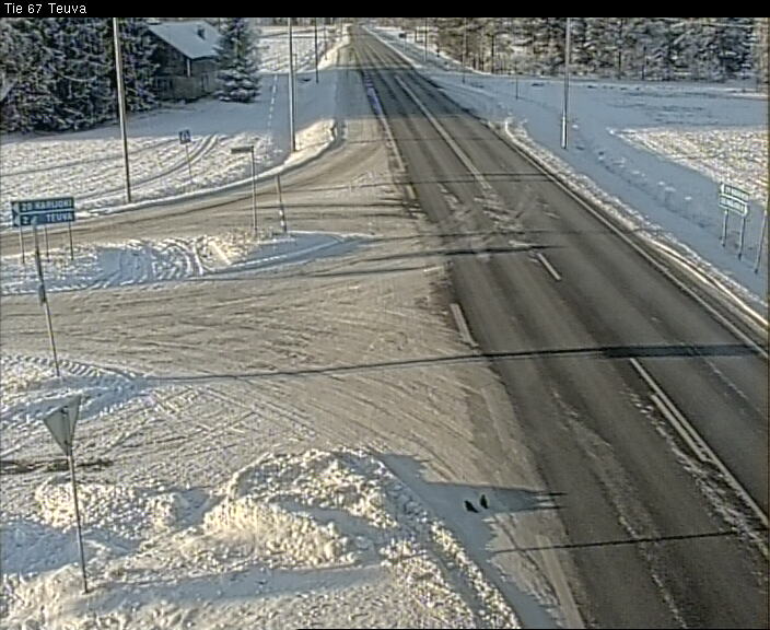 Weather Camera Image Road 67 Teuva, Teuva, Etelä-Pohjanmaa