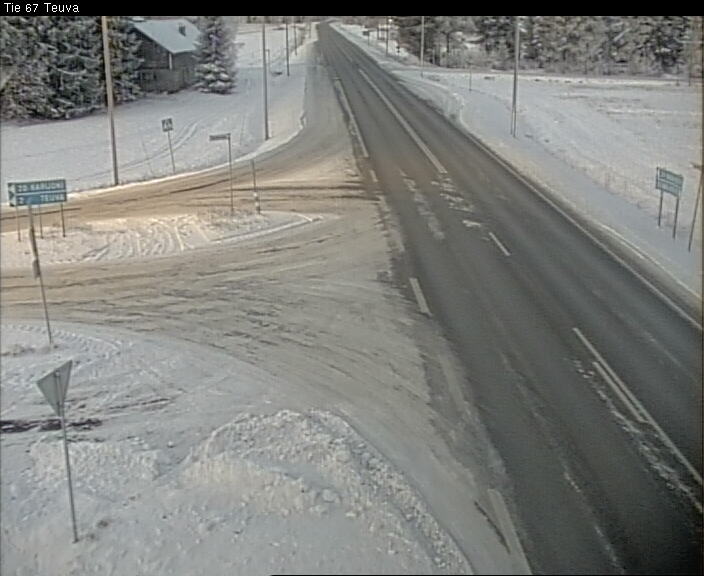 Weather Camera Image Road 67 Teuva, Teuva, Etelä-Pohjanmaa