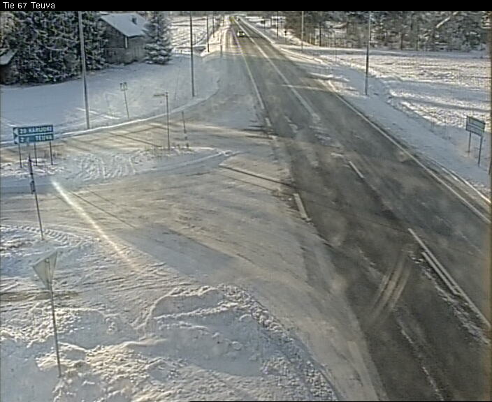 Weather Camera Image Road 67 Teuva, Teuva, Etelä-Pohjanmaa