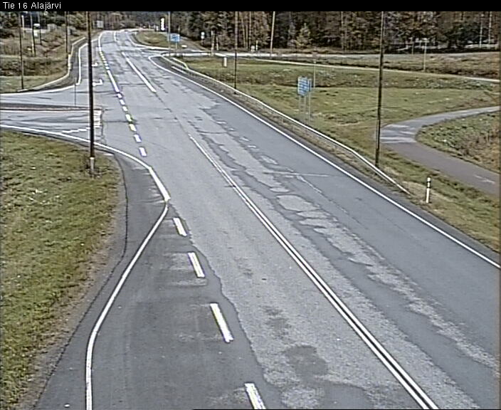 Weather Camera Image Road 16 Alajärvi, Alajärvi, Etelä-Pohjanmaa