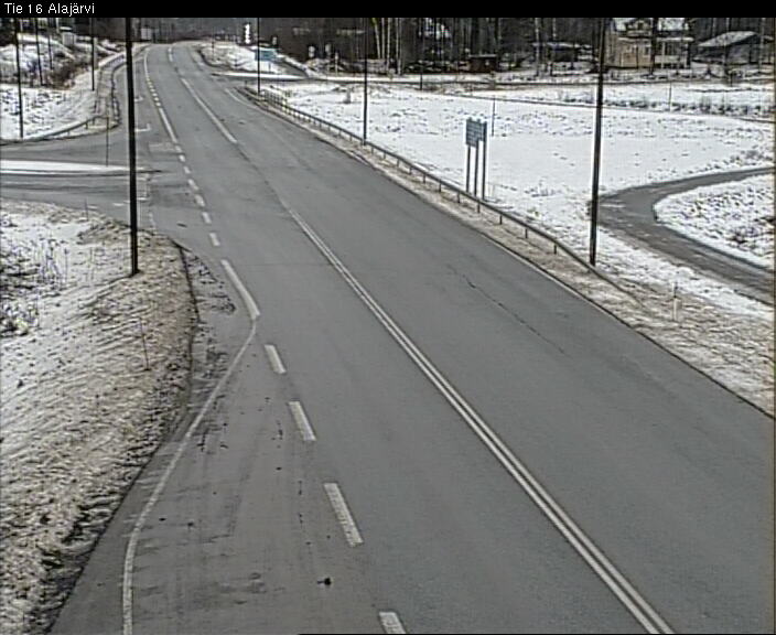 Weather Camera Image Road 16 Alajärvi, Alajärvi, Etelä-Pohjanmaa