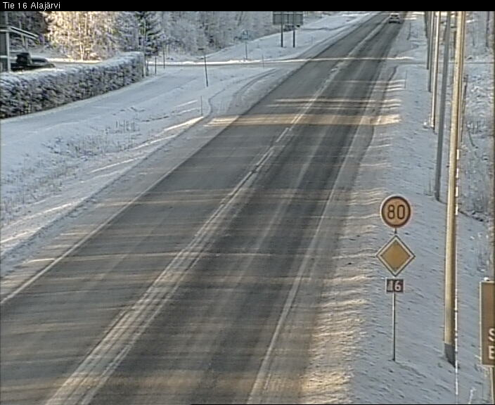 Weather Camera Image Road 16 Alajärvi, Alajärvi, Etelä-Pohjanmaa