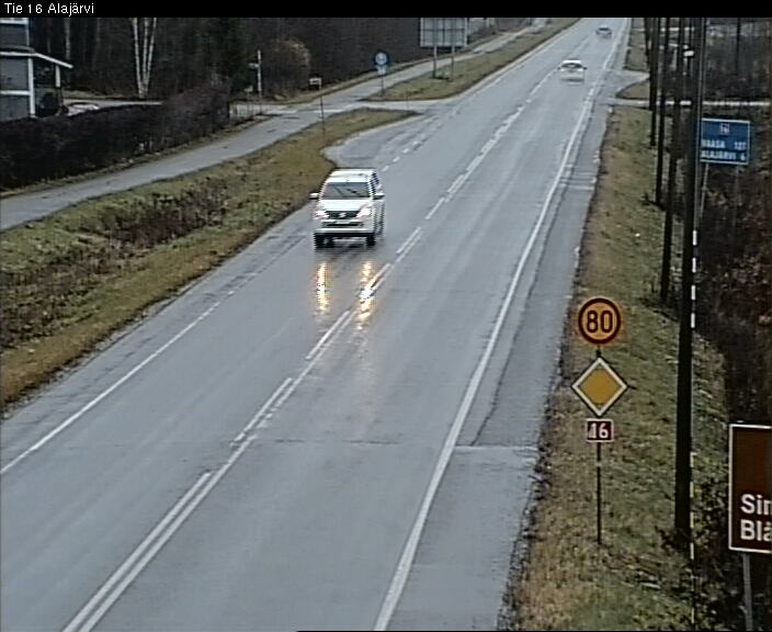 Weather Camera Image Road 16 Alajärvi, Alajärvi, Etelä-Pohjanmaa