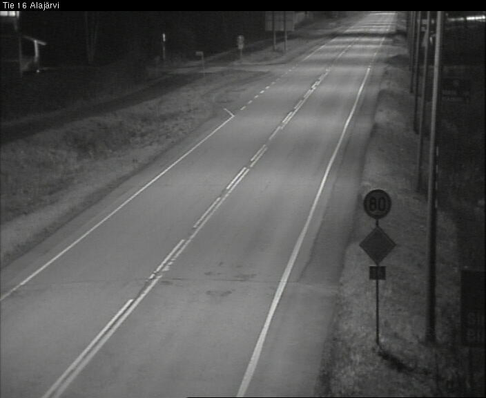 Weather Camera Image Väg 16 Alajärvi, Alajärvi, Etelä-Pohjanmaa